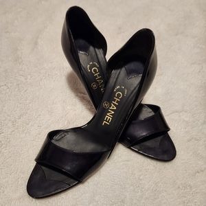 CHANEL Black Heels